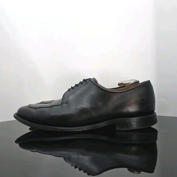 Quiet Luxury Allen Edmonds Delray Apron Toe Oxford Men’s 11.5 D Black Leather US - Picture 2 of 11